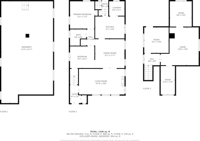 9171 Bishop St, Detroit, MI 48224 - floor plan / room layout