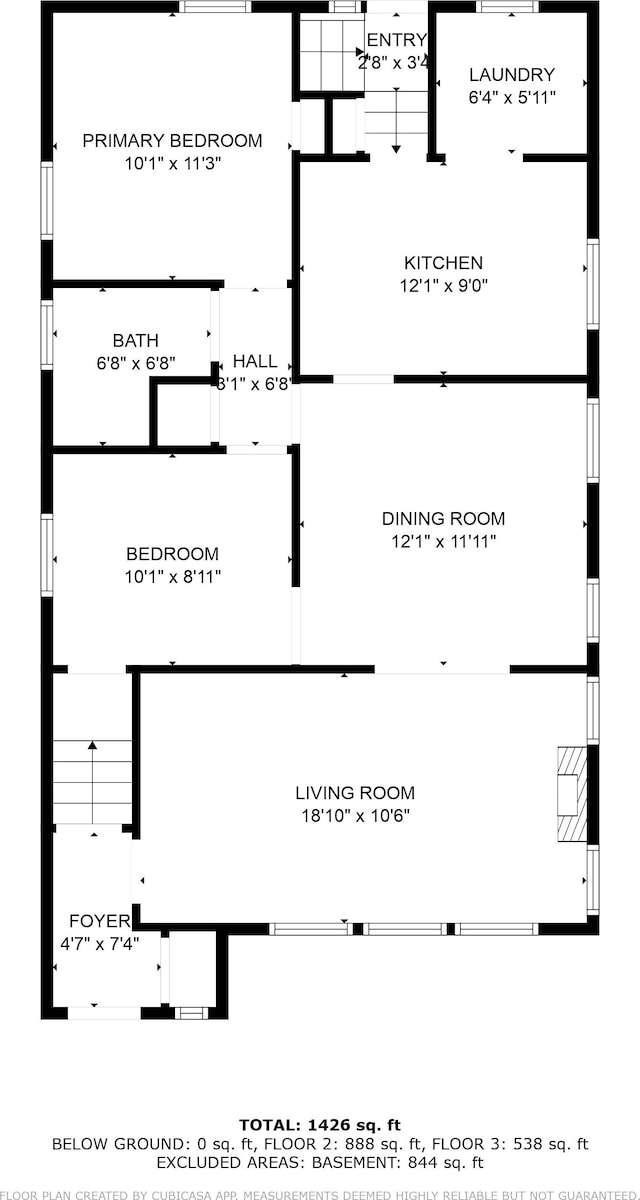 9171 Bishop St, Detroit, MI 48224 - room layout