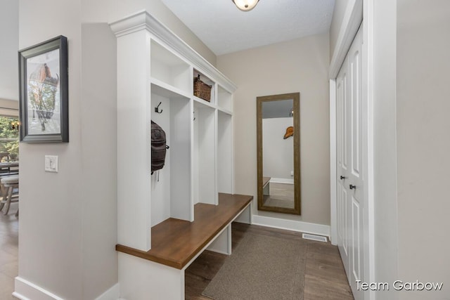 2044 Canopy Dr SW, Byron Center, MI 49315 - mudroom with baseboards and wood finished floors