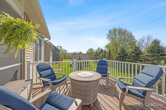 2044 Canopy Dr SW, Byron Center, MI 49315 - view of deck