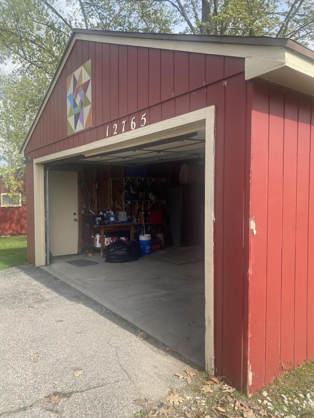 12765 NE Gregware Dr NE, Sand Lake, MI 49343 - view of garage