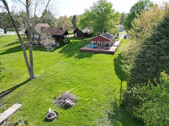 12765 NE Gregware Dr NE, Sand Lake, MI 49343 - drone / aerial view