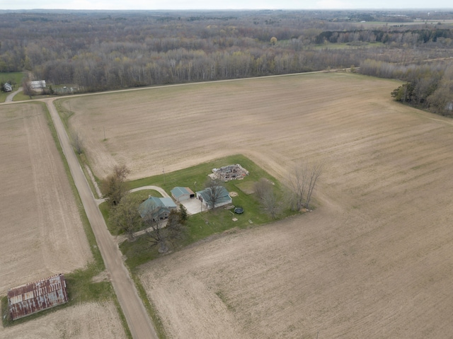 overview of rural landscape