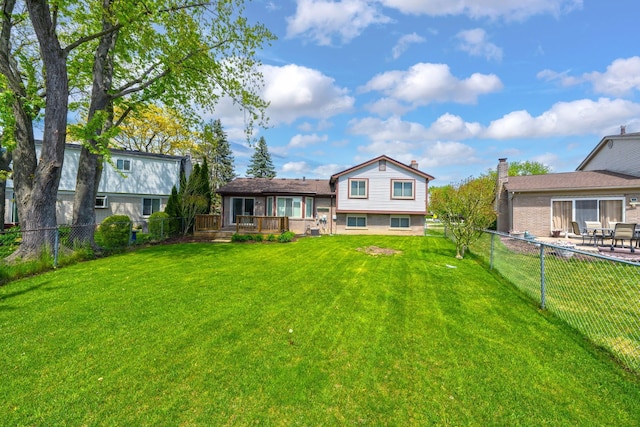 15690 Grainger Dr, Clinton Township, MI 48038 - rear view of house with a deck