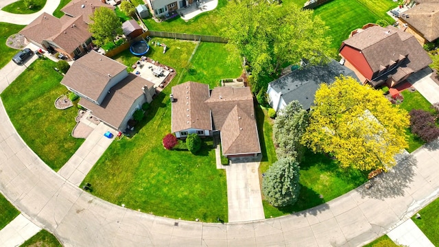 15690 Grainger Dr, Clinton Township, MI 48038 - aerial view of residential area