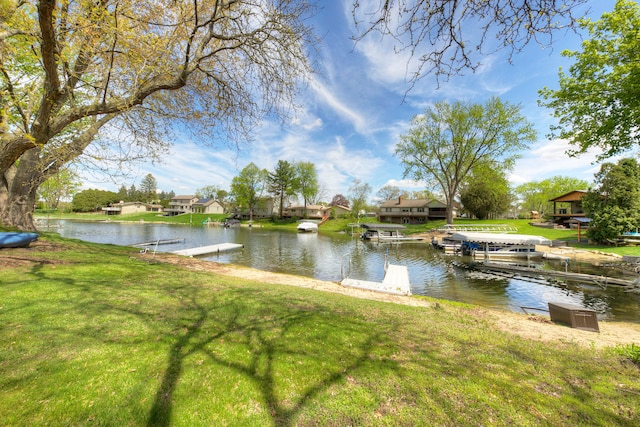 water view featuring nearby suburban area