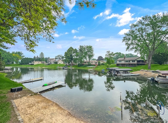 3978 Chanda, Highland, MI 48356 - dock area with a water view