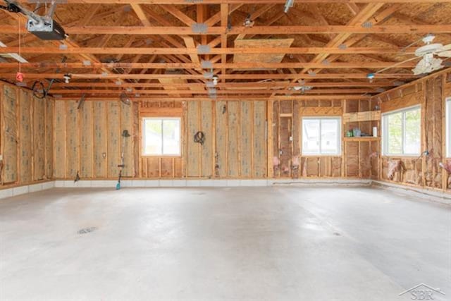 2152 6th St, Bay City, MI 48706 - garage with a garage door opener