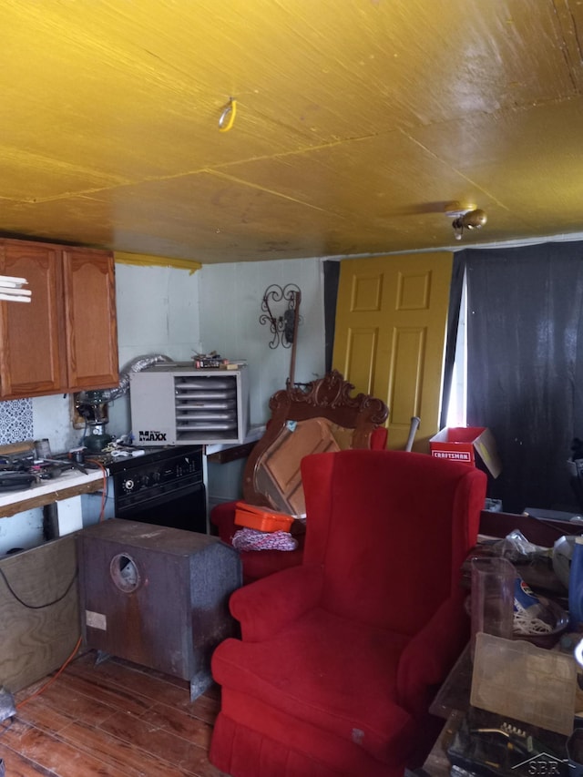 1677 S Sumac Ave, White Cloud, MI 49349 - living area with wood finished floors