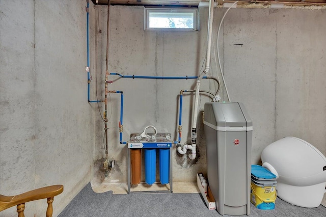 view of utility room