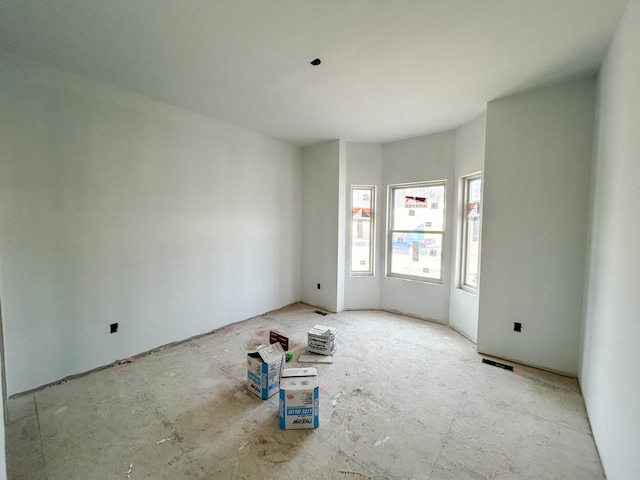 view of empty room
