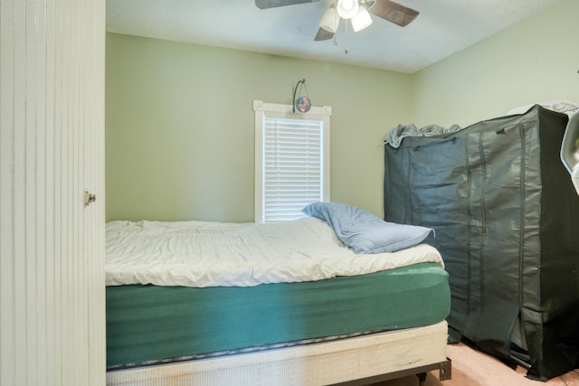321 N Norman St, Barryton, MI 49305 - bedroom featuring ceiling fan