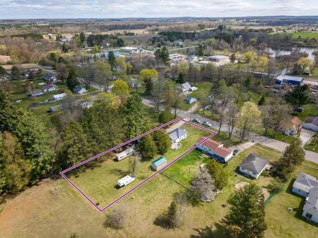 321 N Norman St, Barryton, MI 49305 - view of property location featuring property parcel outlined
