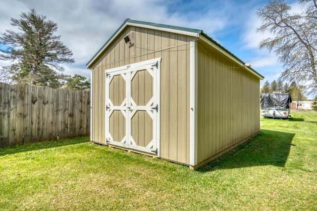 321 N Norman St, Barryton, MI 49305 - view of shed