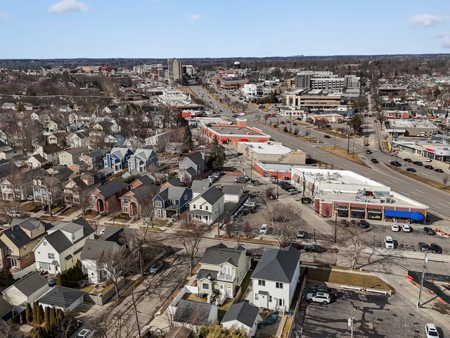 aerial view of property's location