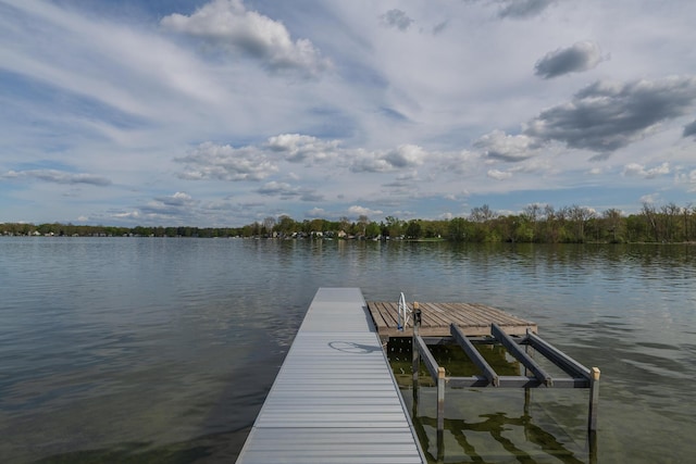 8811 Waruf Ave, Portage, MI 49002 - dock area with a water view