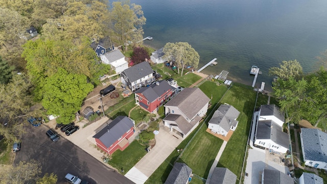 8811 Waruf Ave, Portage, MI 49002 - aerial overview of property's location featuring nearby suburban area and a nearby body of water