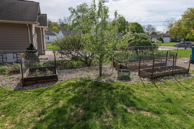 8811 Waruf Ave, Portage, MI 49002 - view of yard featuring a garden