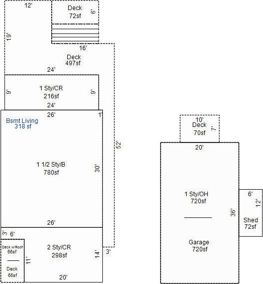 8811 Waruf Ave, Portage, MI 49002 - view of property floor plan