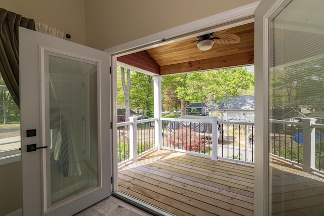 8811 Waruf Ave, Portage, MI 49002 - view of wooden terrace