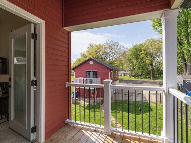 8811 Waruf Ave, Portage, MI 49002 - view of balcony
