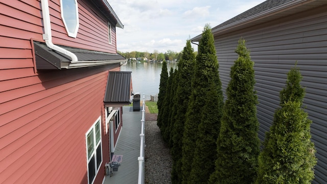 8811 Waruf Ave, Portage, MI 49002 - view of side of property featuring a water view