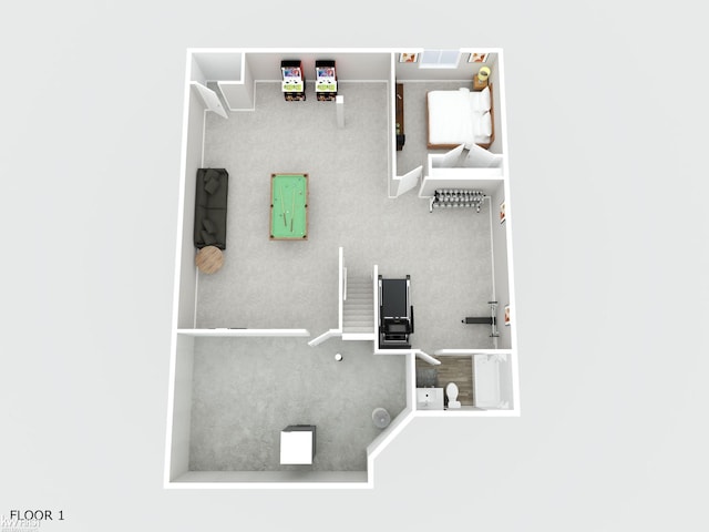 floor plan / room layout