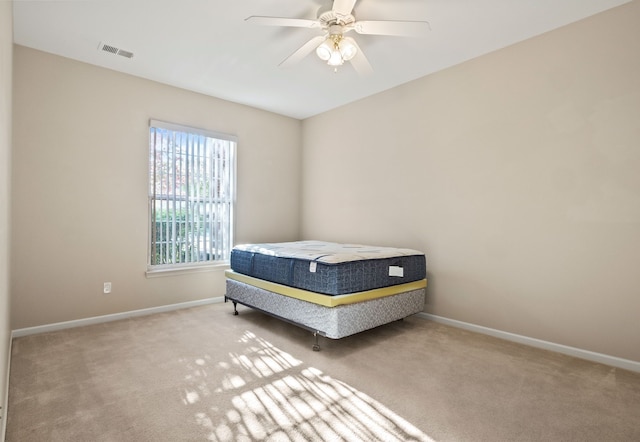 1708 Deepwood Cir, Rochester, MI 48307 - bedroom featuring baseboards, carpet flooring, and ceiling fan