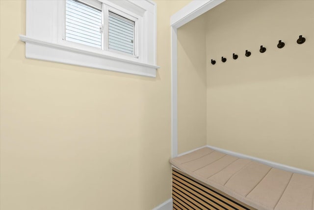 475 Algonquin St, Detroit, MI 48215 - mudroom with baseboards