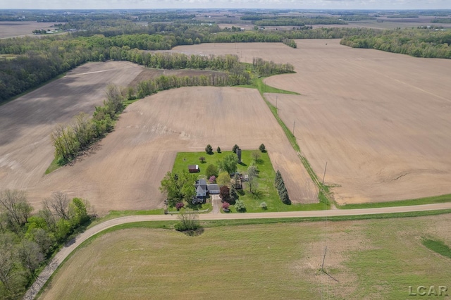 11160 W Ridgeville Rd, Morenci, MI 49256 - aerial view of sparsely populated area