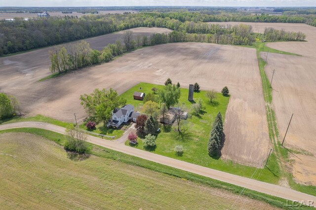 11160 W Ridgeville Rd, Morenci, MI 49256 - aerial view of sparsely populated area
