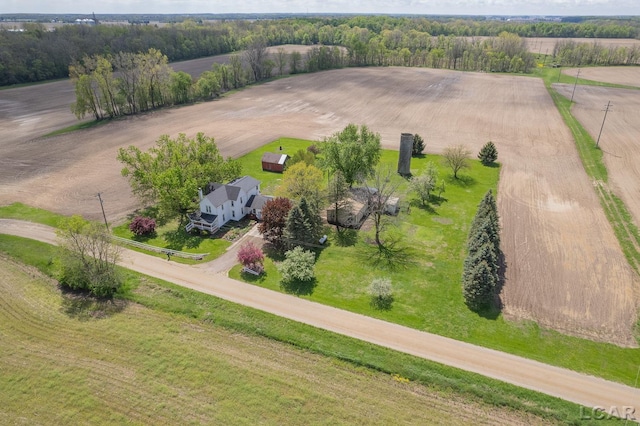 11160 W Ridgeville Rd, Morenci, MI 49256 - aerial view of sparsely populated area
