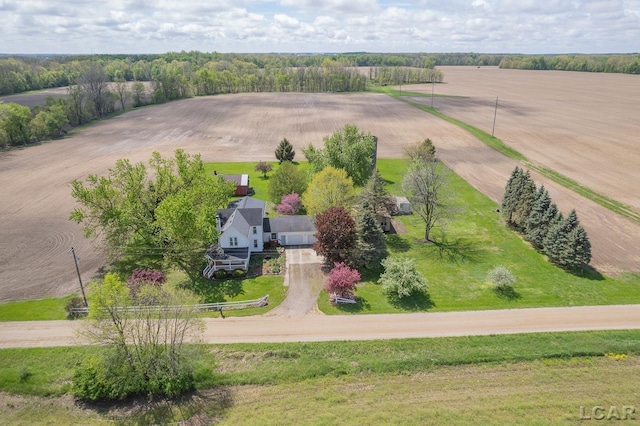 11160 W Ridgeville Rd, Morenci, MI 49256 - overview of rural landscape
