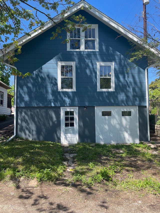 view of rear view of house