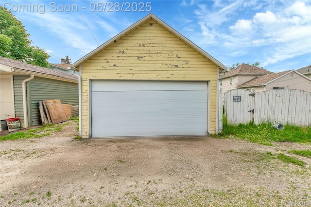 414 Riverview Ave, Monroe, MI 48162 - view of detached garage