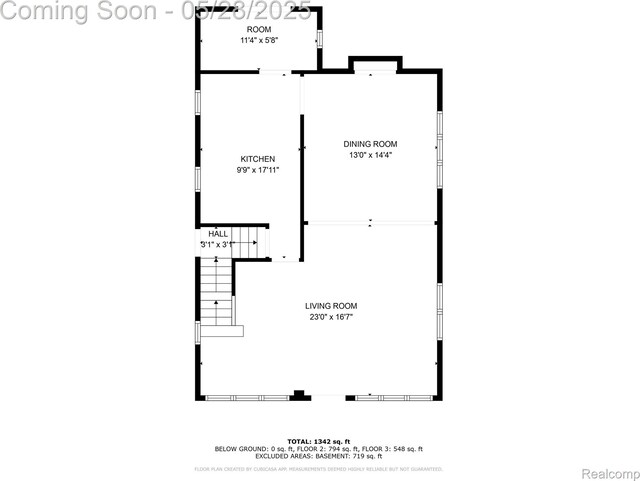 414 Riverview Ave, Monroe, MI 48162 - floor plan / room layout