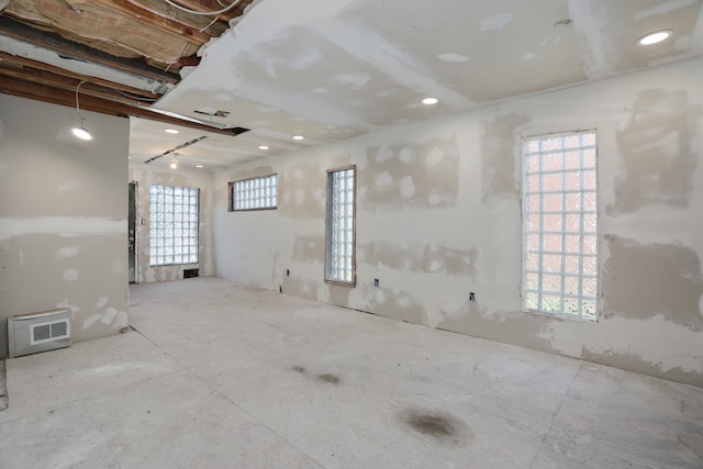 12031 Schaefer, Detroit, MI 48227 - basement with plenty of natural light and recessed lighting