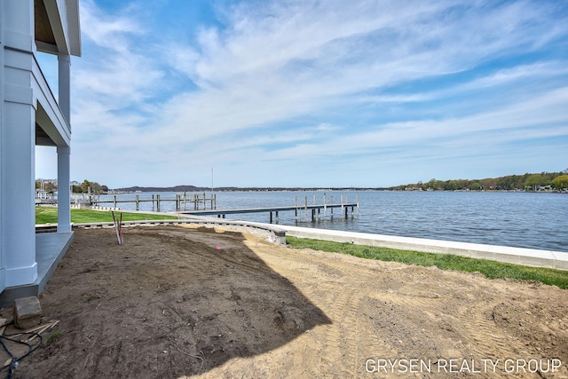 1351 Bayview Dr, Holland, MI 49423 - dock area with a water view