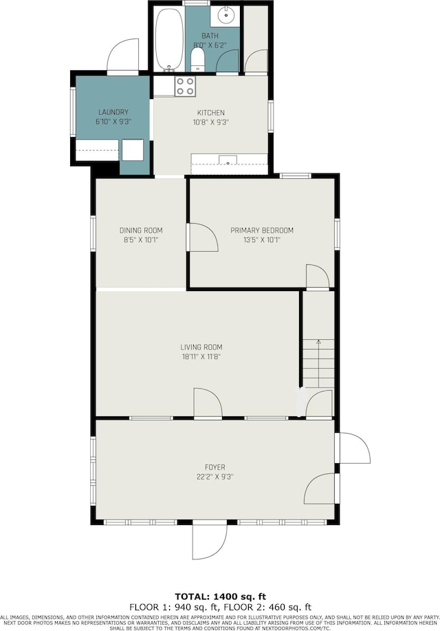 109 S Lake Ave, Spring Lake, MI 49456 - floor plan / room layout