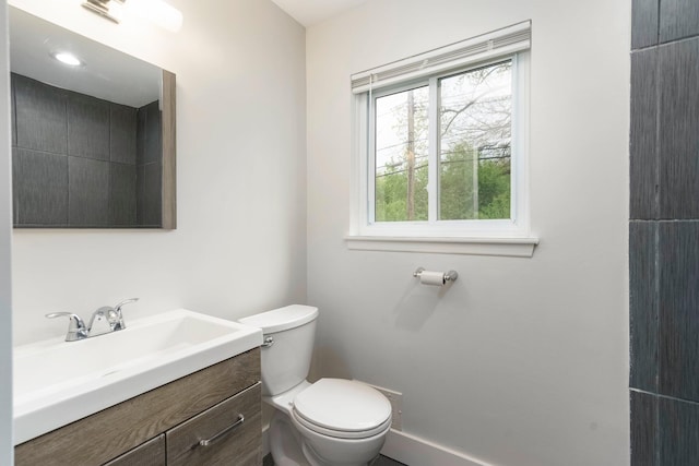 25720 Southwood Dr, Southfield, MI 48075 - half bath with toilet and vanity
