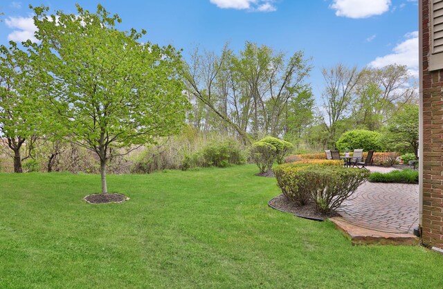 61450 Wedgewood Dr, Washington, MI 48094 - view of green lawn with a patio