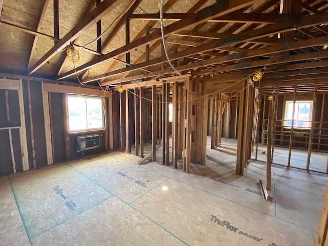 130 Reid Rd, Grand Blanc, MI 48439 - miscellaneous room featuring healthy amount of natural light and a wall mounted AC