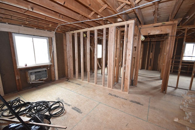 130 Reid Rd, Grand Blanc, MI 48439 - misc room with a wall mounted air conditioner