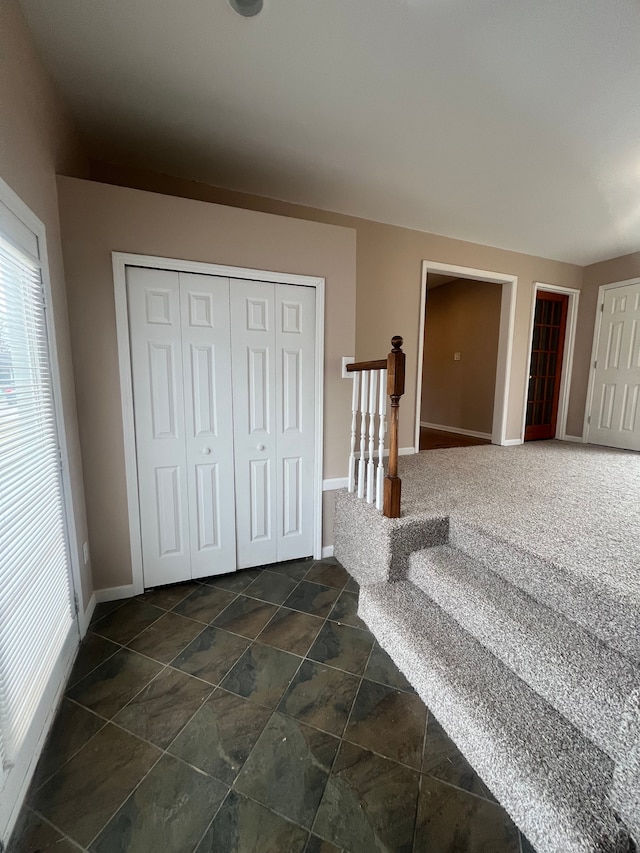 31124 Windsor St, Westland, MI 48185 - stairway featuring baseboards and stone finish flooring
