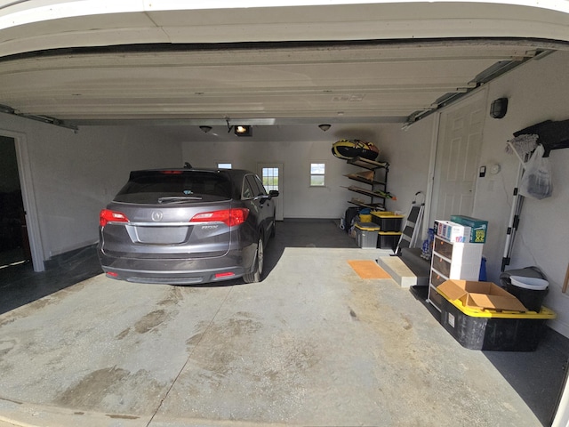 567 Angler Ave, Coldwater, MI 49036 - garage featuring a garage door opener