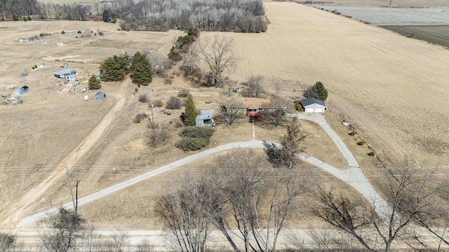 view of rural area