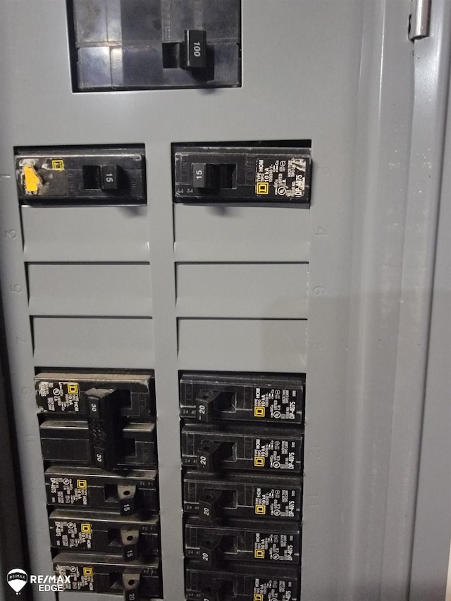 442 Beach St, Mount Morris, MI 48458 - utility room with electric panel