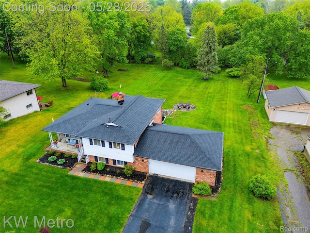 207 Old Perch Rd, Rochester Hills, MI 48309 - aerial view of property and surrounding area