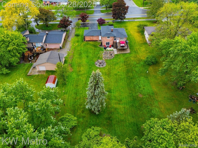 207 Old Perch Rd, Rochester Hills, MI 48309 - aerial view