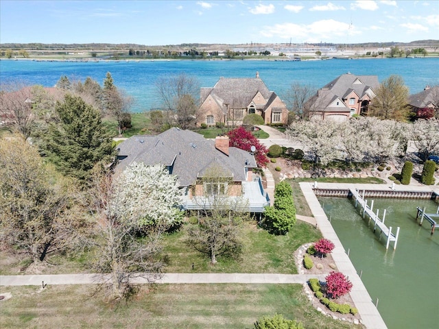 3744 Riverview Ter N, East China, MI 48054 - view of subject property with a large body of water
